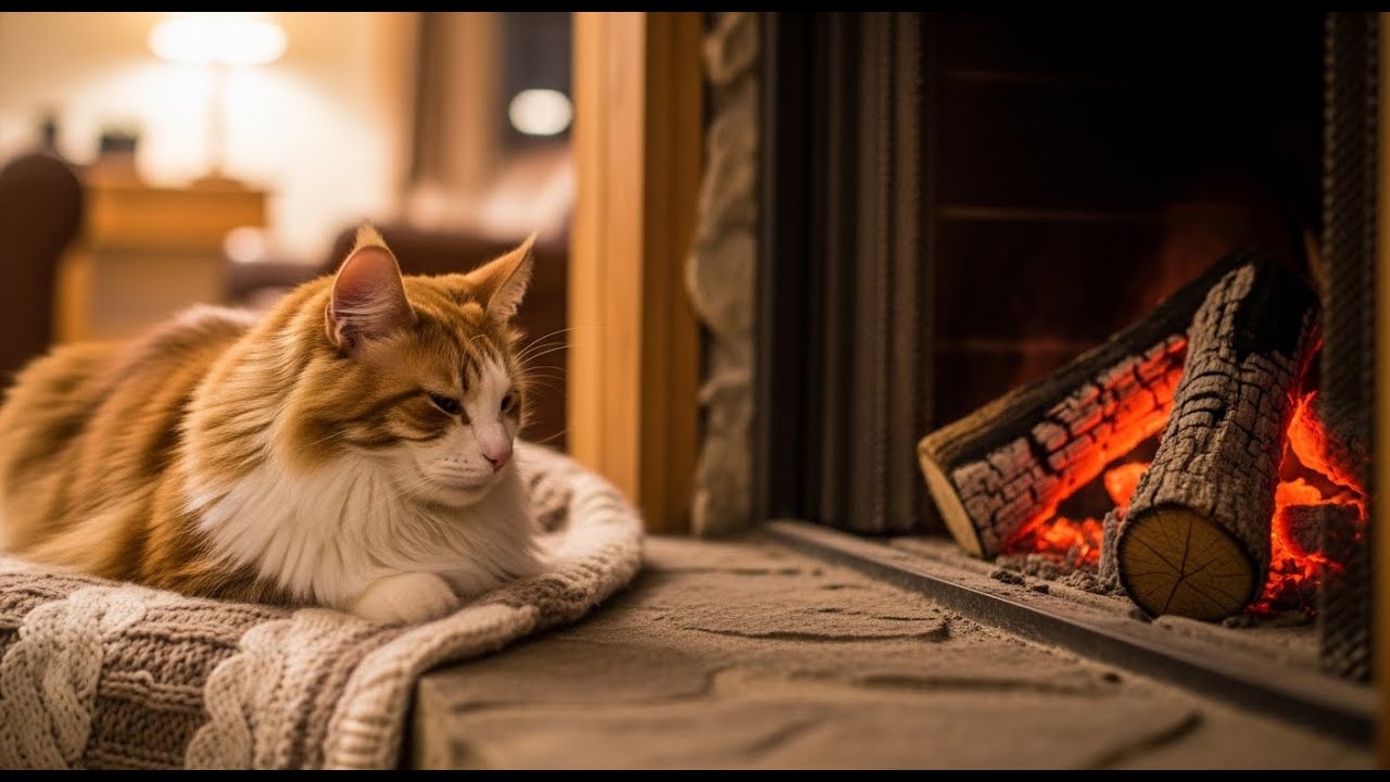 12 Hour Gentle Music for Senior Cats 🐱 Relax & Rest