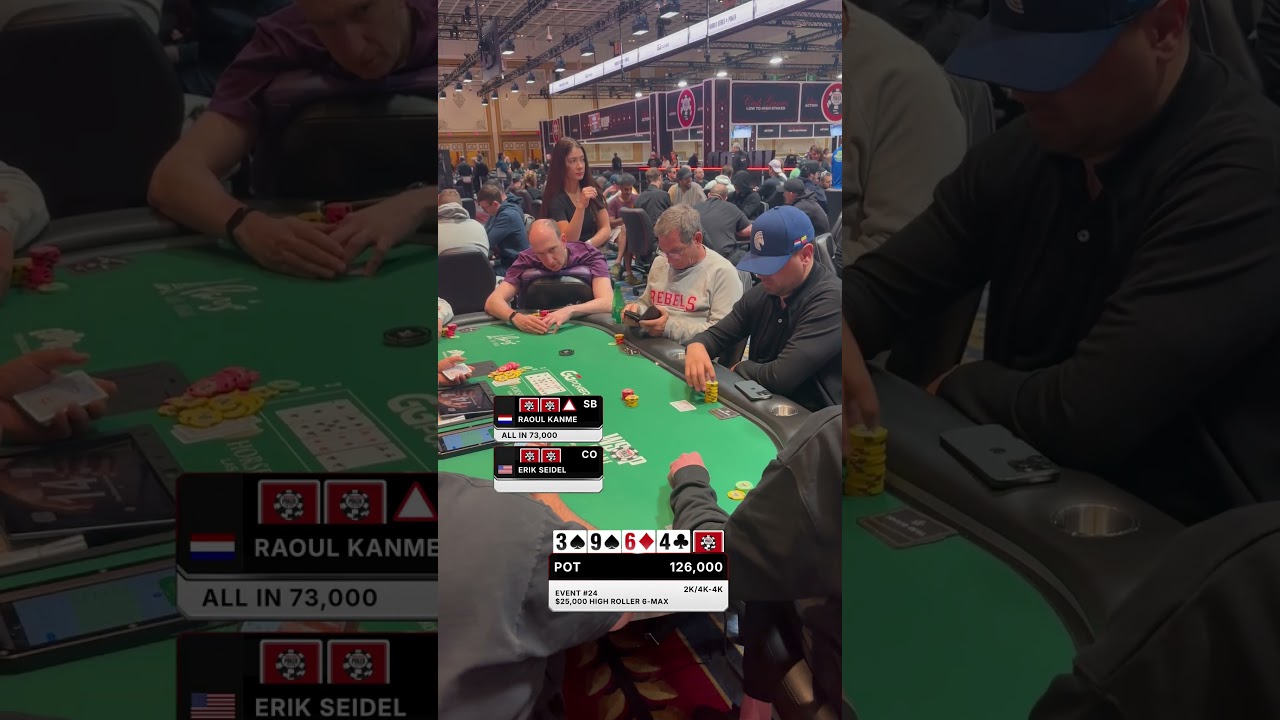 Erik Seidel Faces Maximum Pressure!