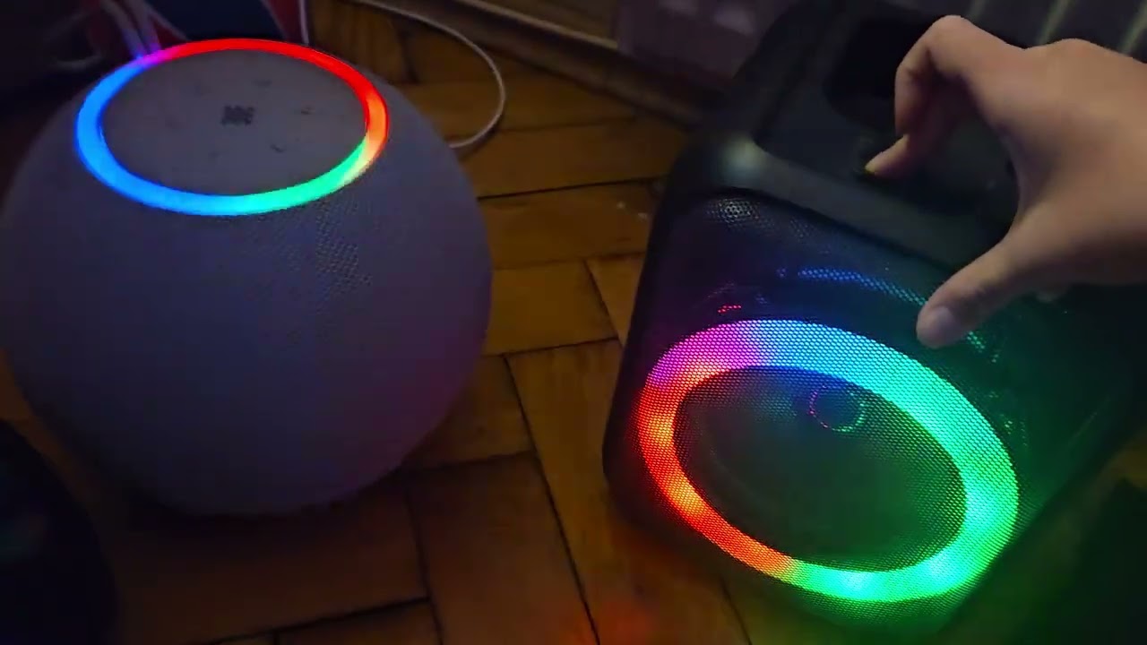 All of my lightshow speaker startup and shutdown