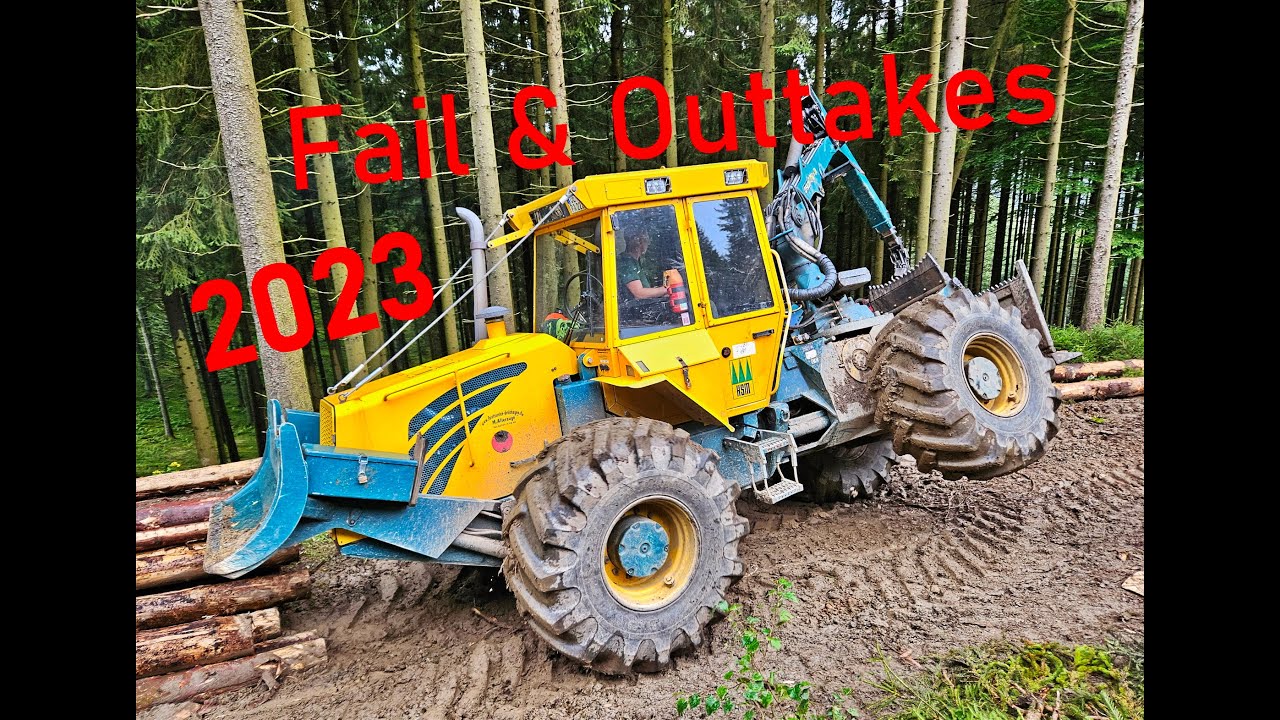 🌲*FAIL & OUTTAKES* BEST OF 2023 &bull; by Forestmachine Impressions &bull; Drones &bull; Cameras &bull; Machines🌲