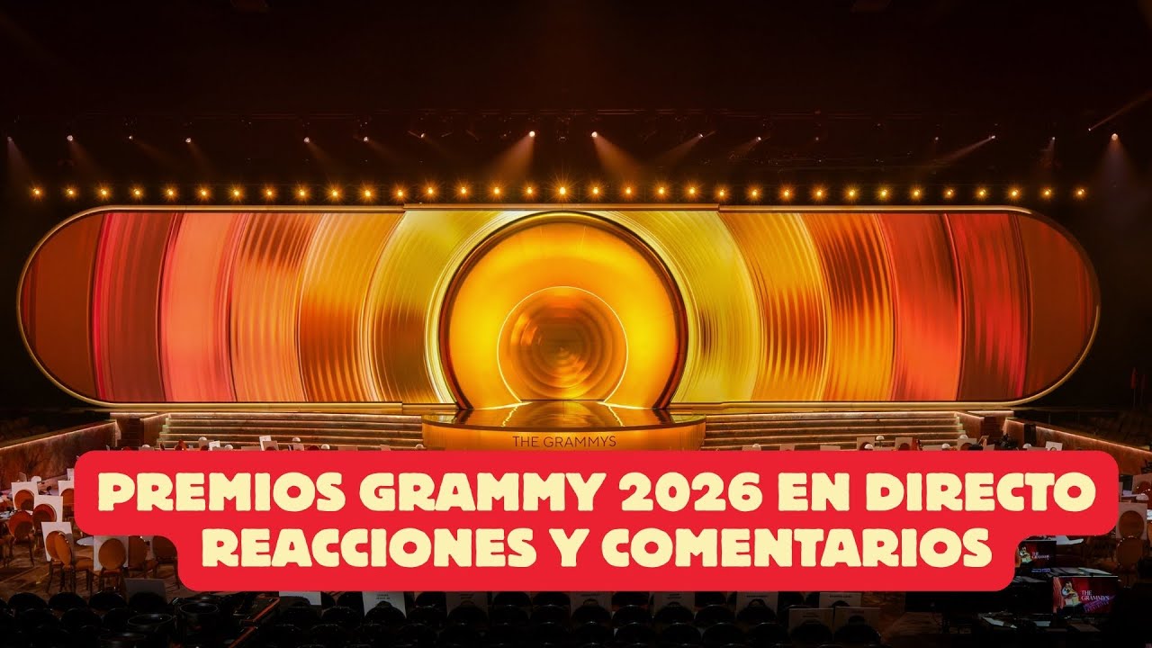 🎶 Viendo juntos los Grammy 2026 | Watch-along en vivo 🎶