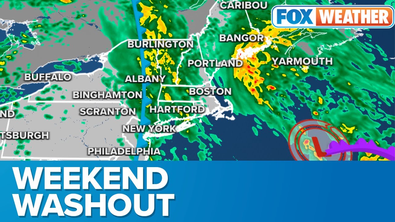 Heavy Rain Expected In Northeast, New England As Cold Front Moves In