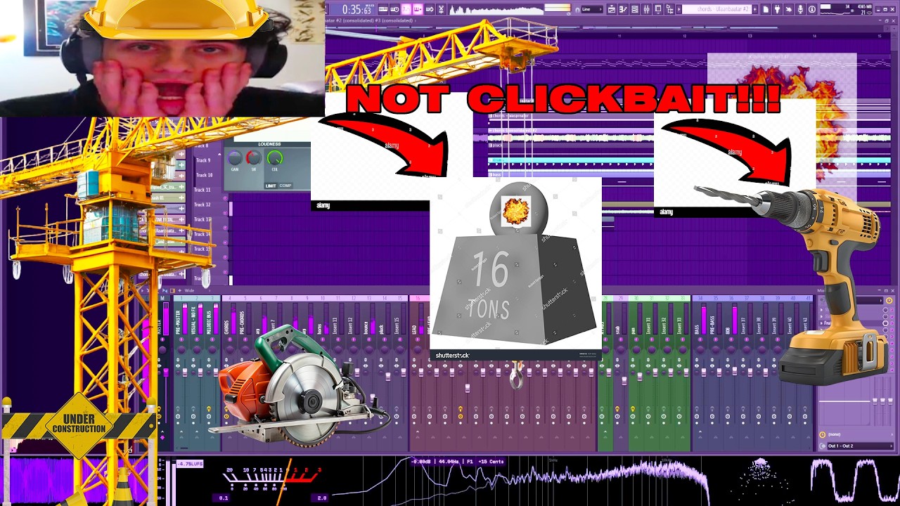 Constructing a Heavy Melodic Beat From Scratch | FL COOKUP!!