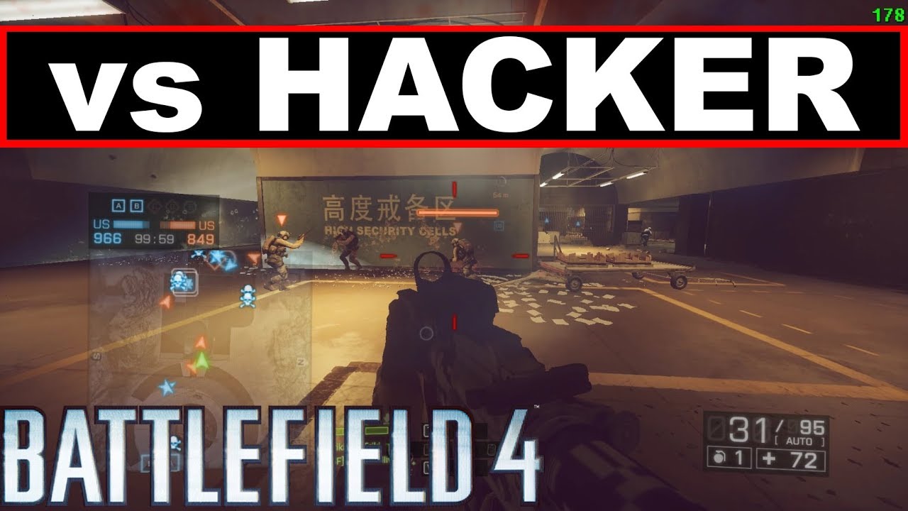 vs HACKER - Battlefield 4