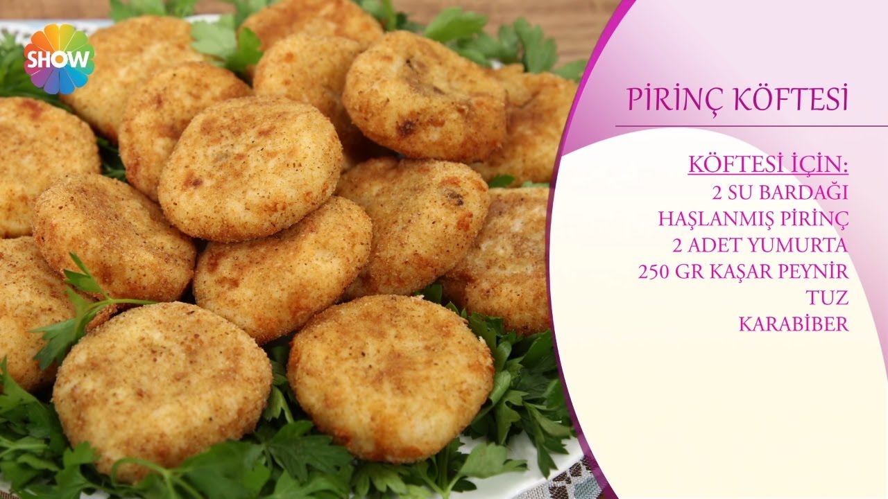 Pirinç Köftesi tarifi