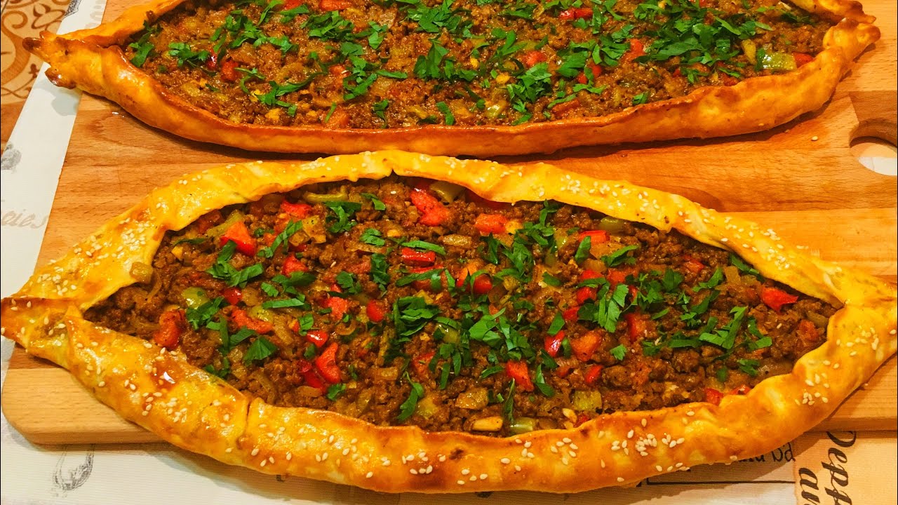 ПИДЕ или пицца по Турецки !Турецкая кухня!