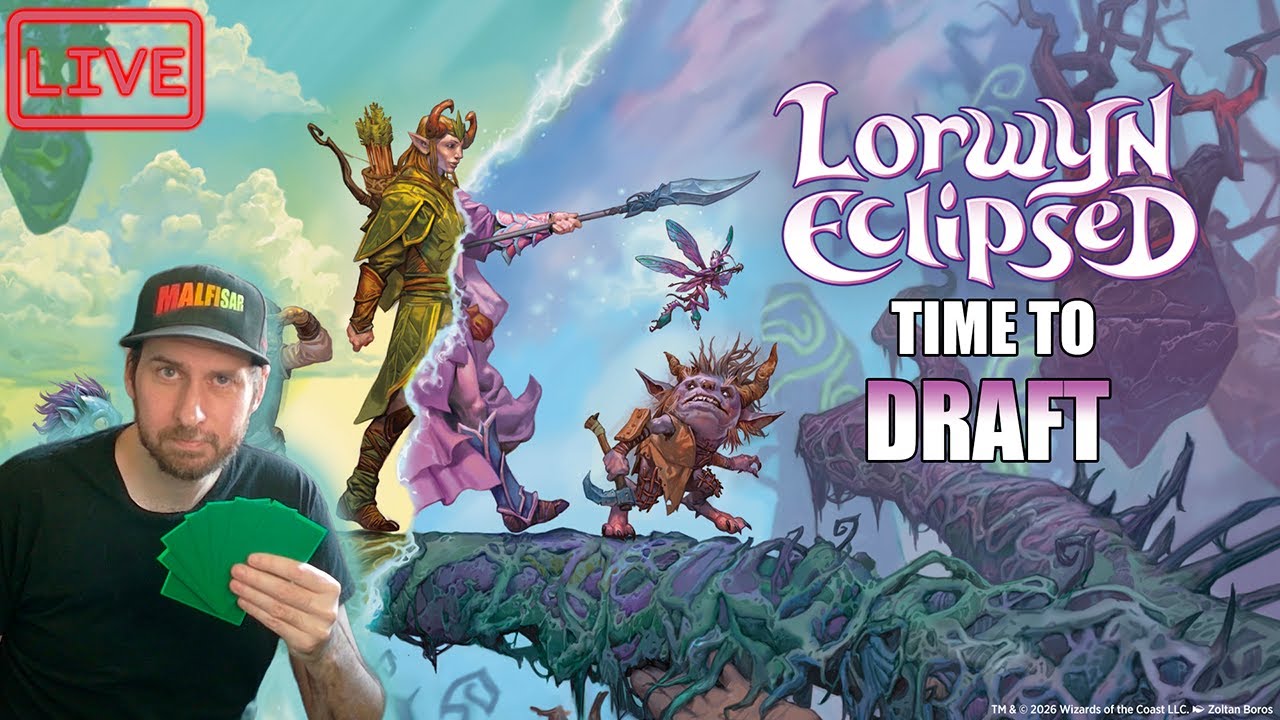🔴LIVE🔴Time for Lorwyn Eclipsed Draft! Can we please WIN!