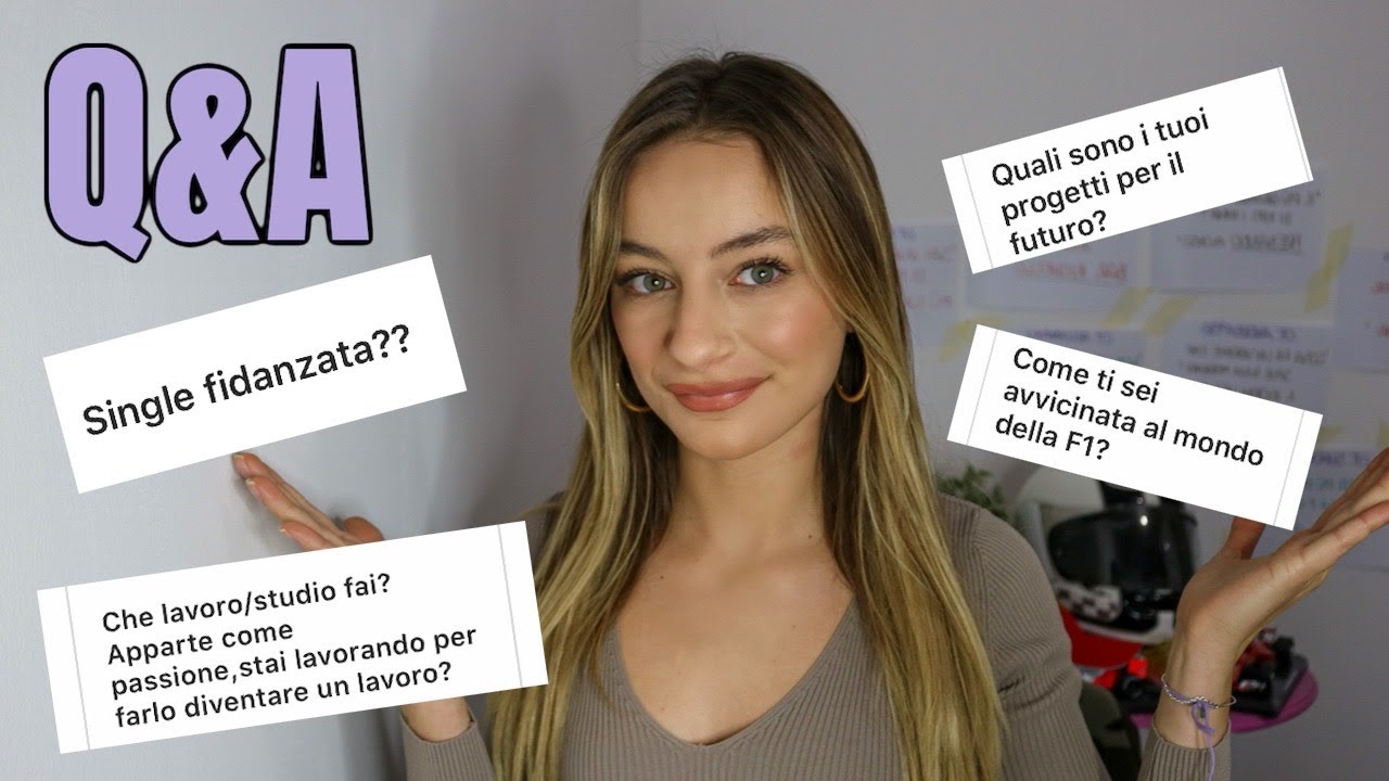 Q&A: RISPONDO ALLE VOSTRE DOMANDE !! Fidanzata? Che lavoro fai? Perché la F1?