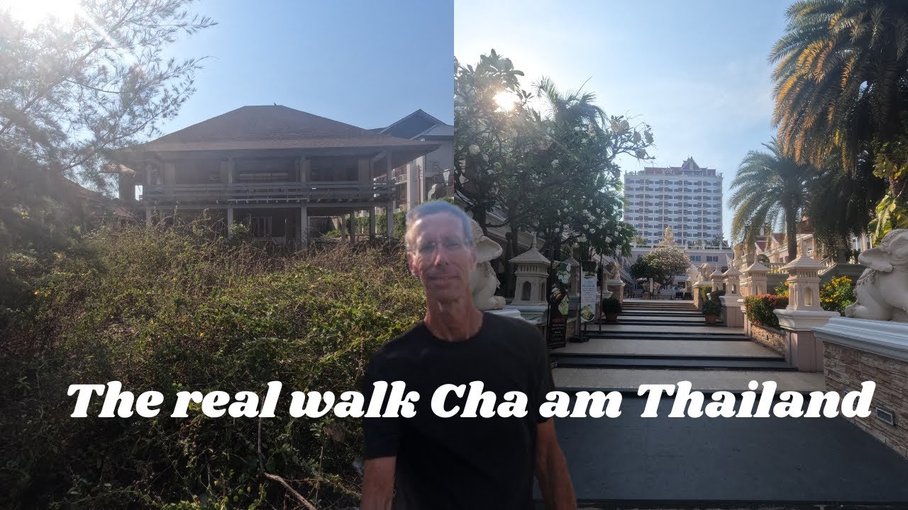 Walking the streets of Cha am Thailand