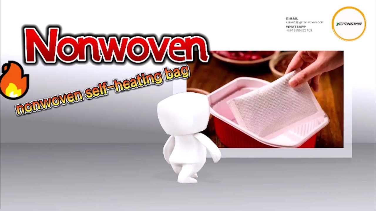 How is  nonwoven fabric applied in self-heating bag?