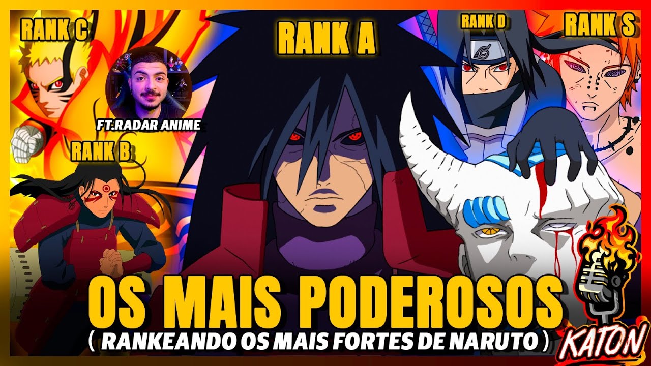 ESCOLHENDO os NINJAS mais OVERPOWERs de NARUTO!! TENTEN🔥 ft Kamuz (RADAR ANIME) - KATON Podcast #108