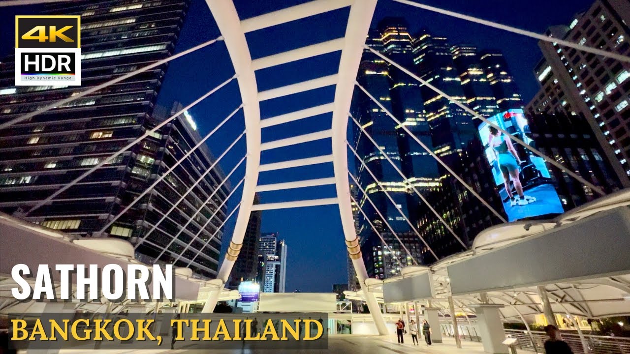[BANGKOK] Evening Walk In Downtown 