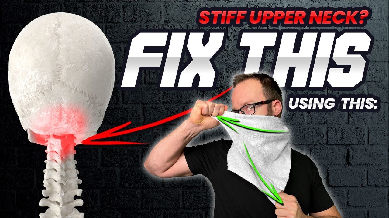 Stiff Upper Neck? Use This Trick! | AMAZING stretch