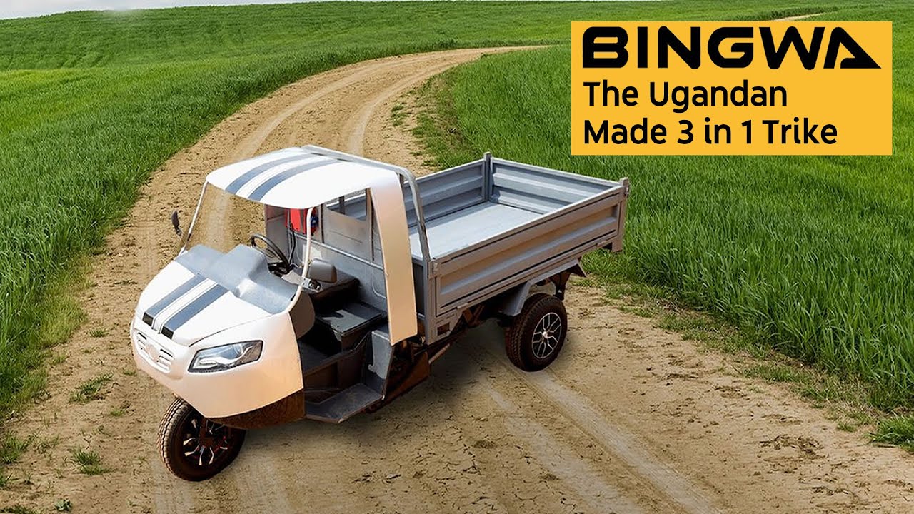BINGWA. The Ugandan Made 3 in 1 Trike