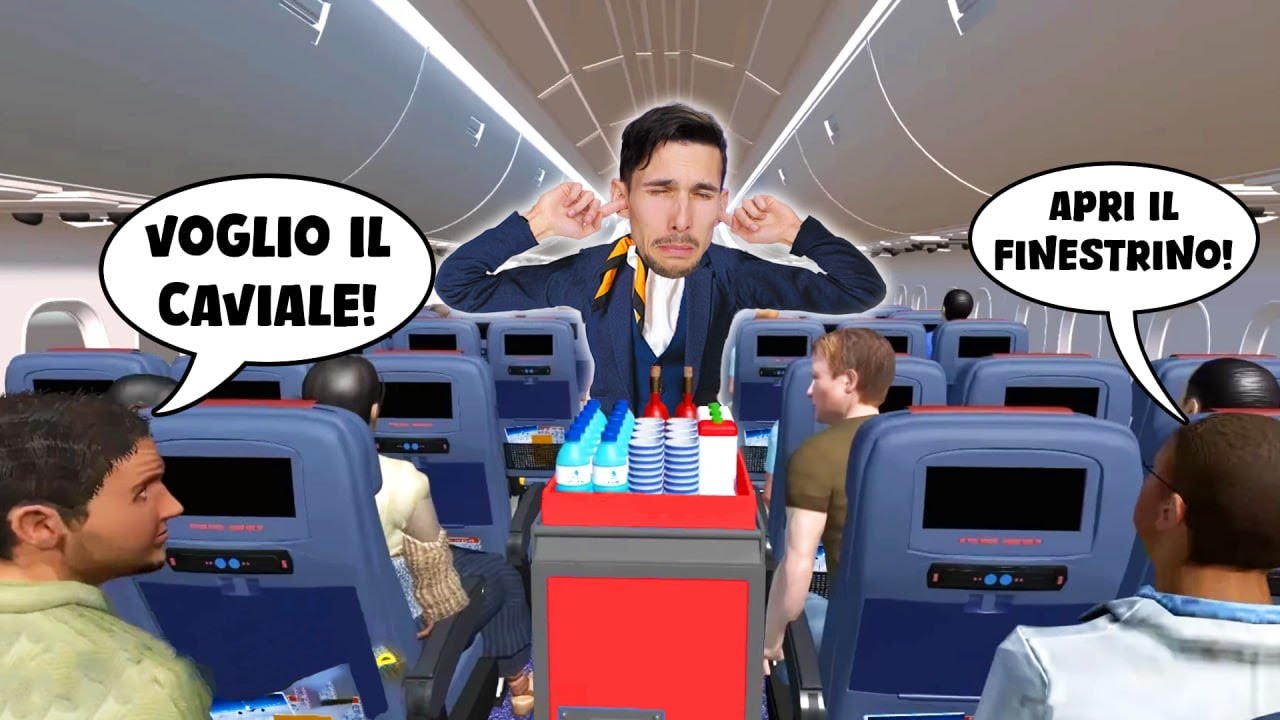 LAVORARE in QUESTA COMPAGNIA AEREA è UN INCUBO! | Cabin Crew Simulator