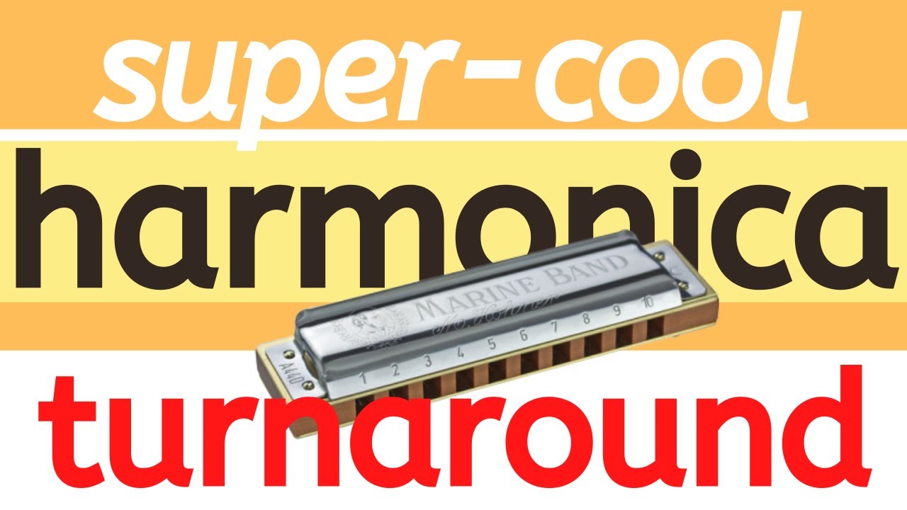 Cool blues harmonica turnaround lick - Blues Harp Lesson + Free Harp Tabs