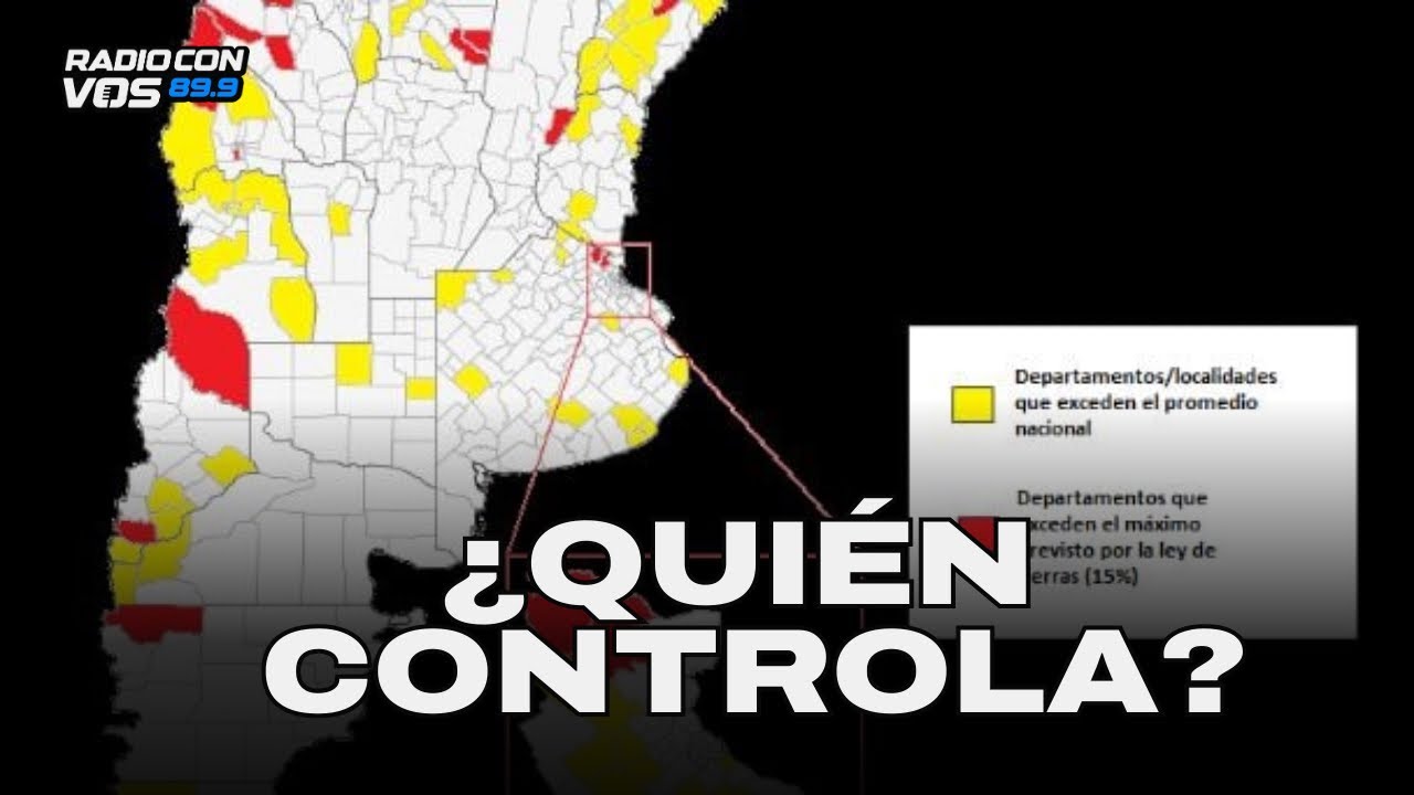 TIERRAS ARGENTINAS en manos de EXTRANJEROS I MATIAS OBERLIN EN RADIO CON VOS 
