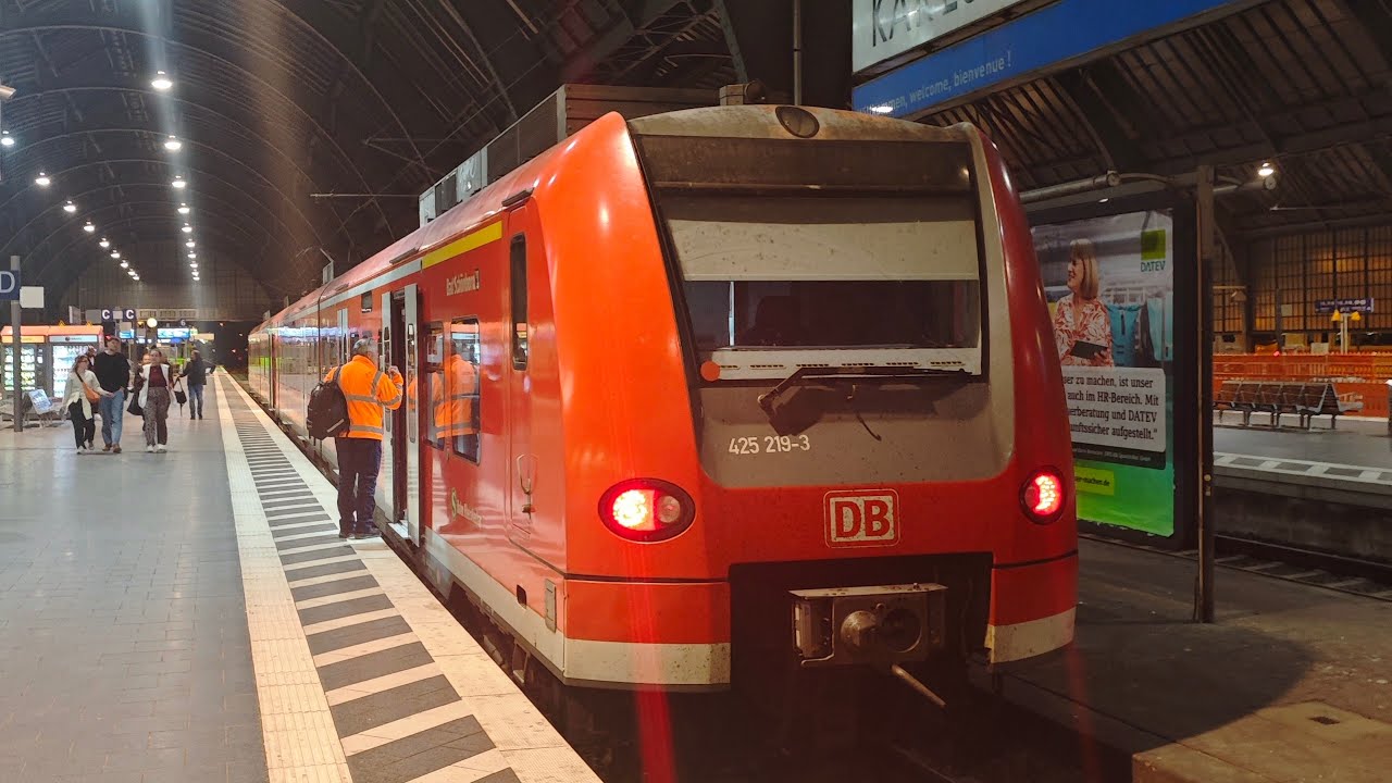 [Sound] ET425 219-3 | Siemens,Adtranz/Bombardier, DWA | S Bahn Rhein Neckar | Soundaufnahme | ET#425