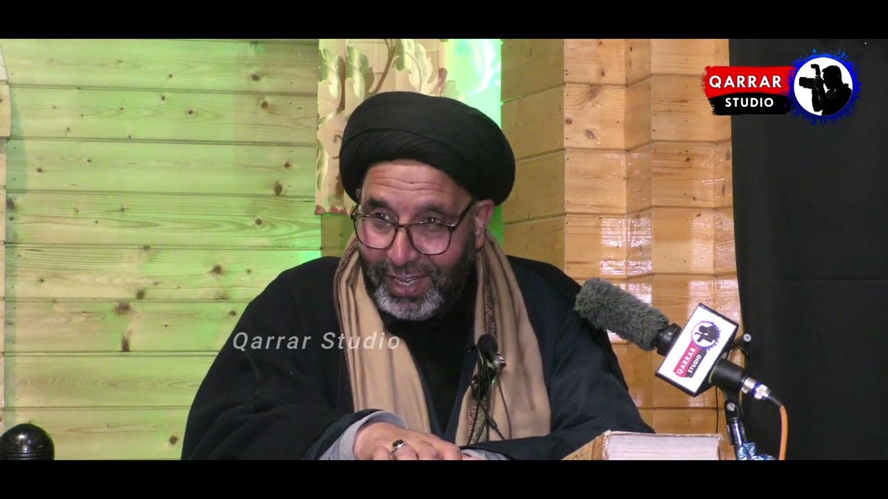 Jashn e Wiladat Imam Mehdi AJF l Aga Syed Yousuf Moosavi Sahab l Masjid Noor Ul Huda Gasiyar