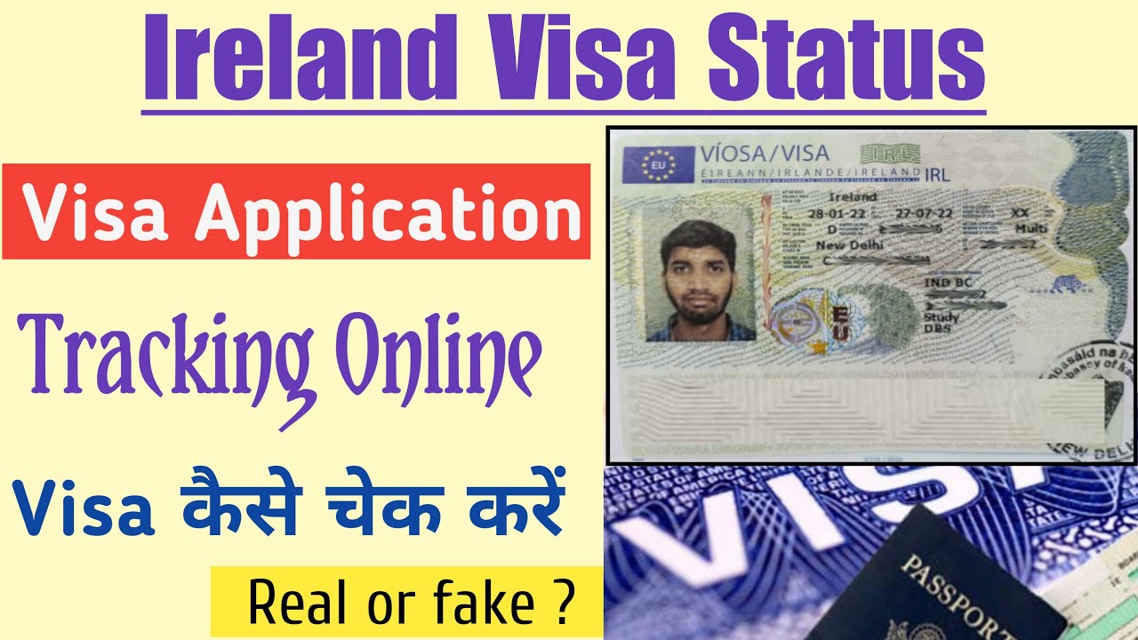 How to track Ireland visa application | Ireland visa application status