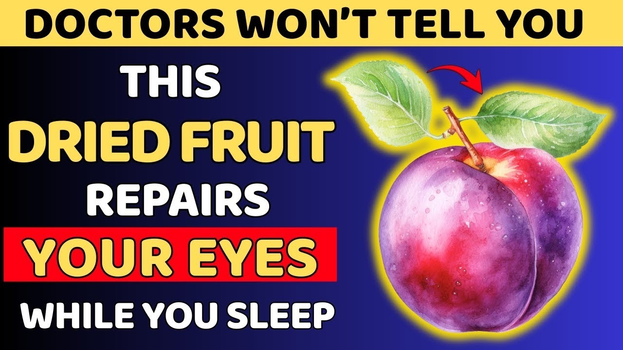 This Dried Fruit Repairs Your Eyes Overnight Doctors Stunned  Senior Health Tips