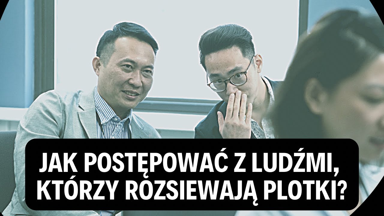 Jak postępować z ludźmi, kt&oacute;rzy rozsiewają plotki i pr&oacute;bują zasiać w nas ziarno niepewności?🤔⛔️