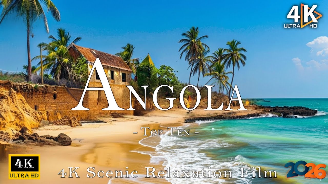 Angola 4K - Scenic Relaxation Film With Inspiring Music