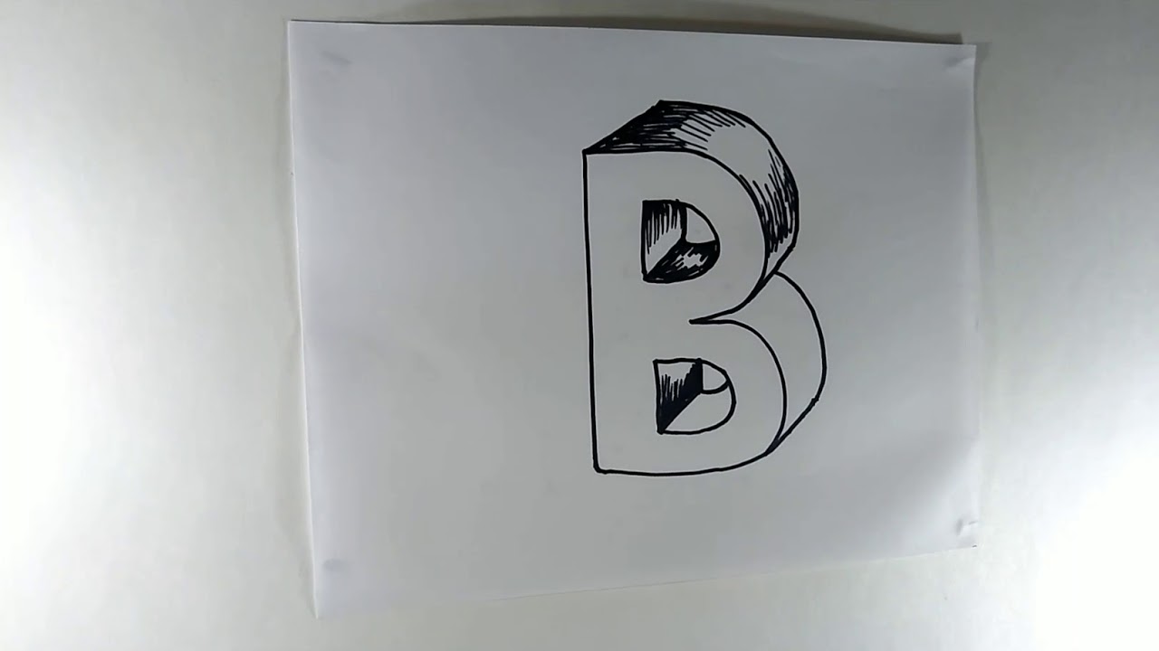 How to draw 3d  letters on the Kane's Art Show