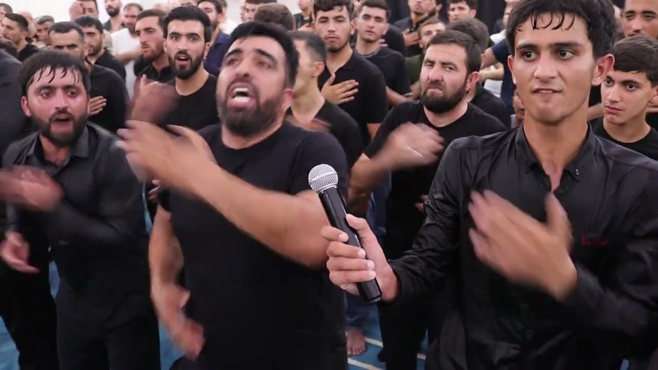 3 məhərrəm 2025 əza məclisindən g&ouml;r&uuml;nt&uuml;lər Bakı Binə İmam Həsən Məscidi