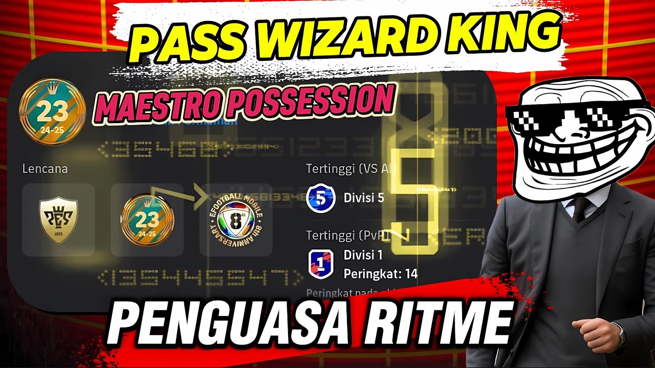 Rahasia Dominasi Lini Tengah🔥Formasi 4-1-4-1 Johan Cruyff | Gaya Main Penguasaan Bola Meta eFootball