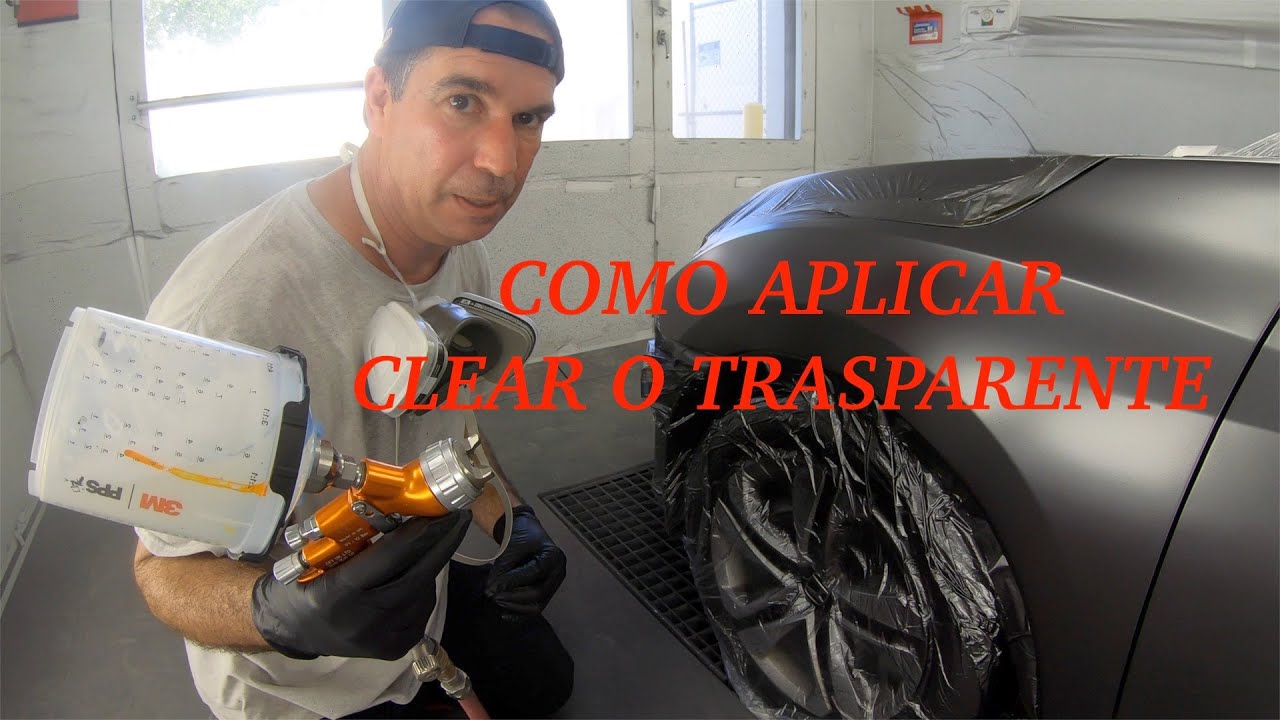 Como aplicar el Clear o Trasparente