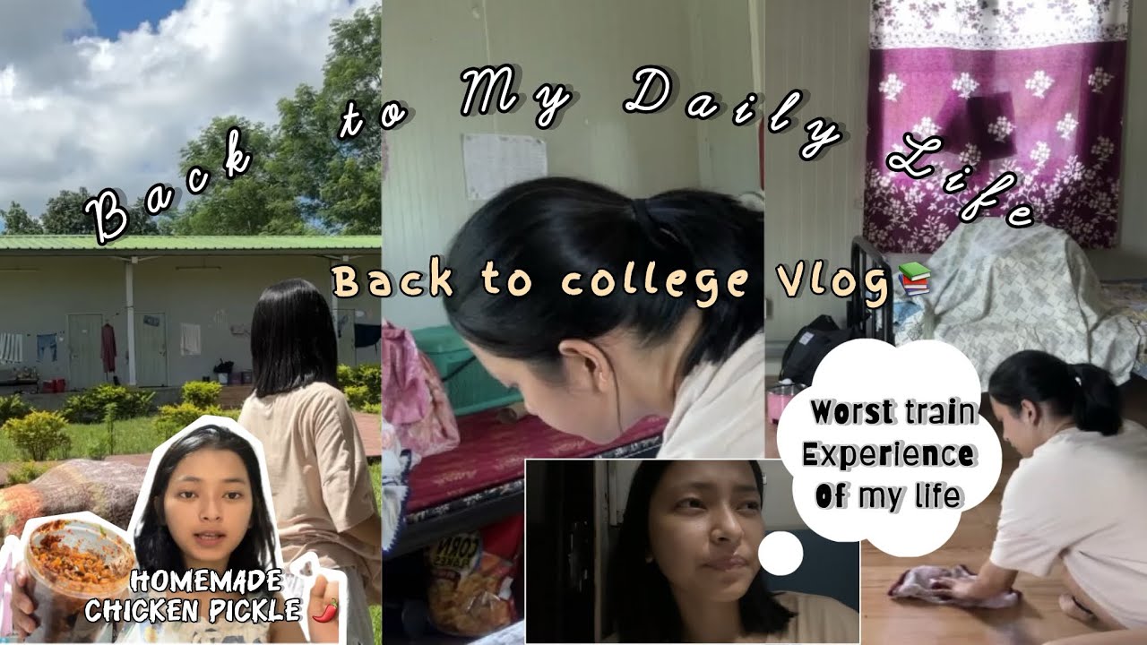 I Amost Lost my phone 🥲💔|| Back to College Life, Cleaning🧹|| Arunachal to Nagaland (Jalukie) again 😭