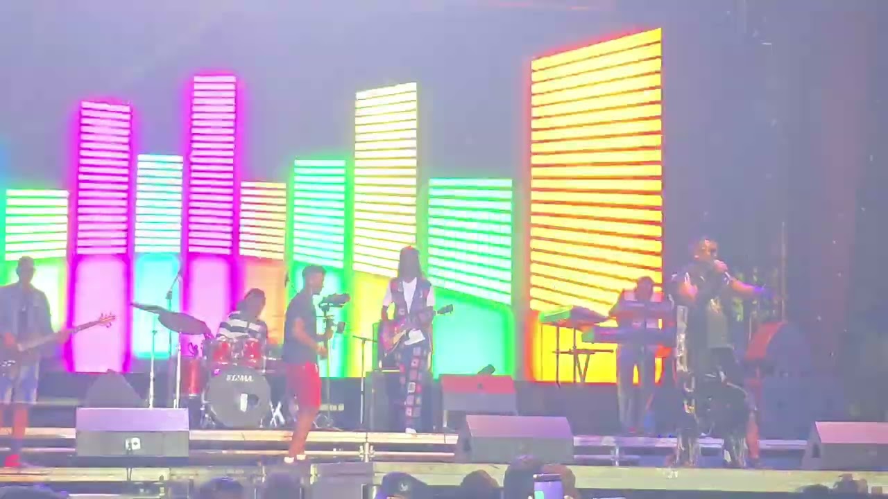 MTN iwacu muzika Festival  2024: @Bruce Melody  live with @Bahati from Kenya performing  in Rubavu