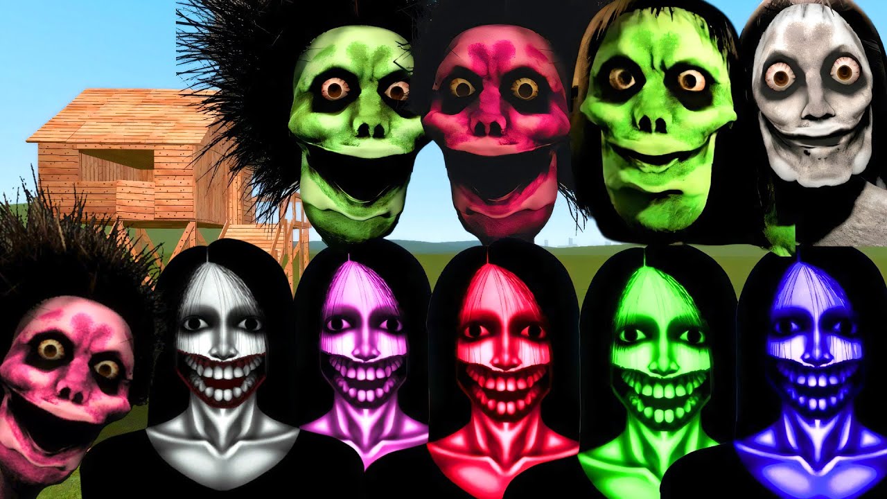 Kuchisake Onna, Alpha Wyrms Vs Towers In Garry's Mod (ep6)