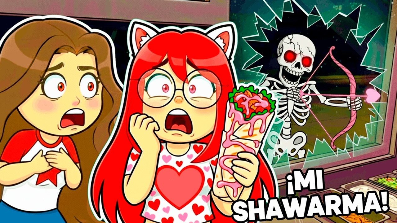 Mi CITA En SCARY SHAWARMA *SALE MAL* en LA NUEVA ACTUALIZACIÓN de SAN VALENTIN en ROBLOX! | Luly 💔
