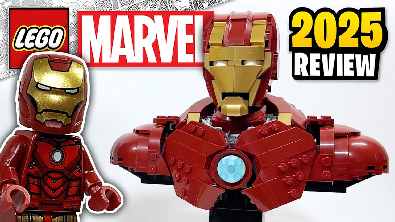 LEGO Marvel Iron Man MK 4 Bust (76327) - 2025 Set Review