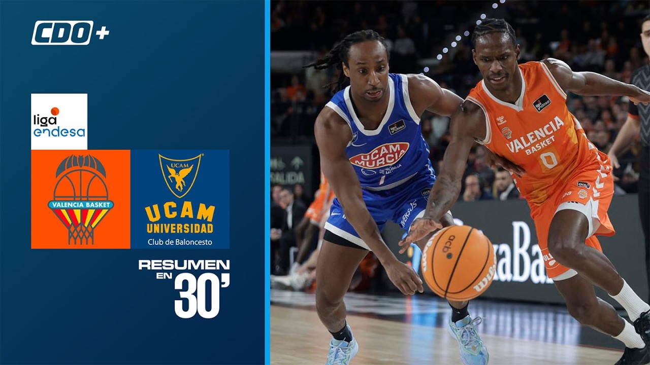 🏀 Resumen en 30': Valencia vs UCAM Murcia - Jornada 21 Liga Endesa 2025-26