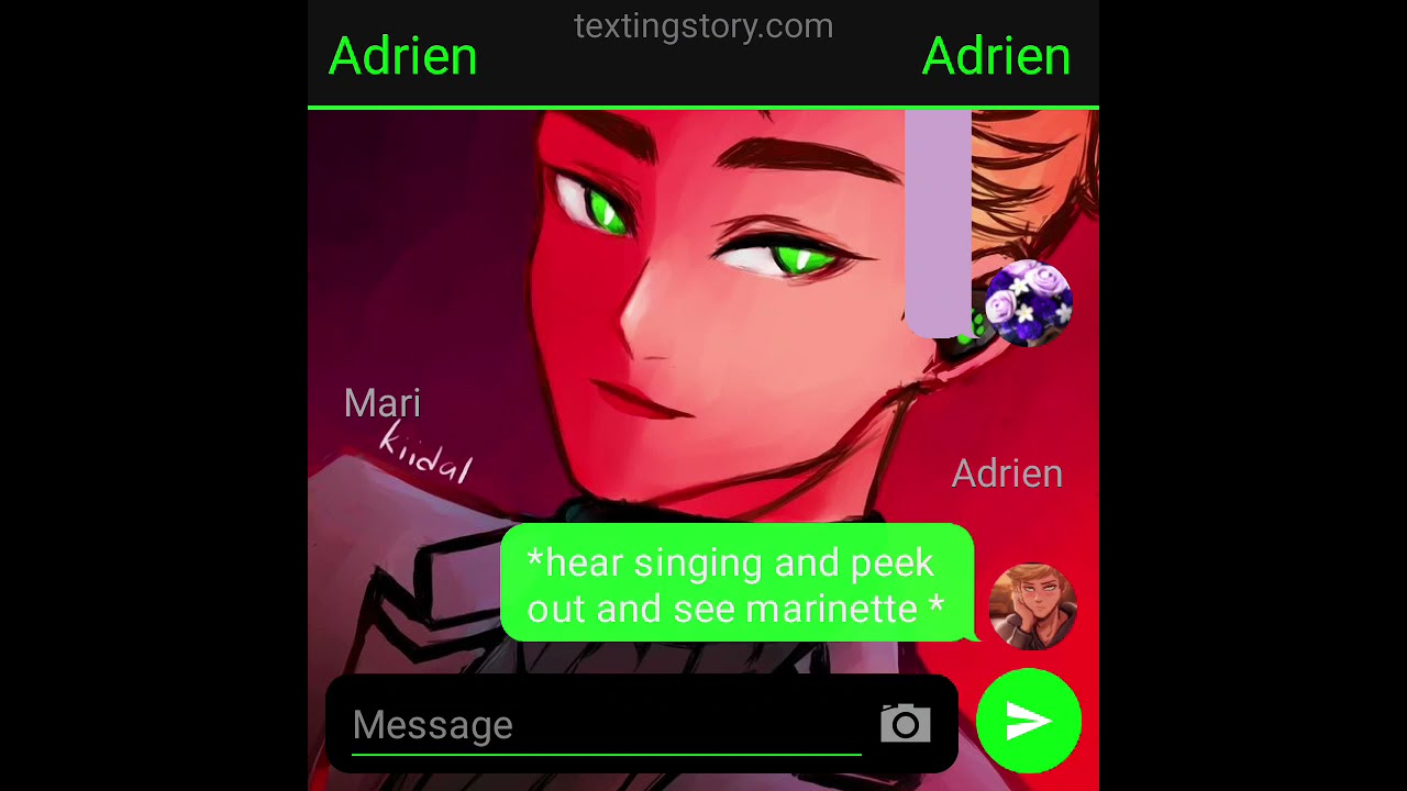 Adrien turns in to a cat one part story