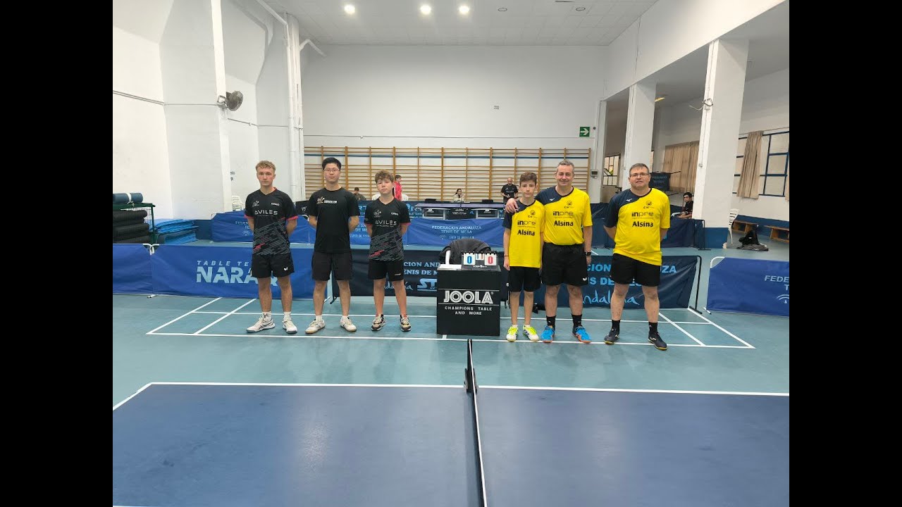 Alex Pérez Chen VS Emilio Pardo🏓Club Málaga C VS My Marketing Spain DHA Tenis de Mesa🏓