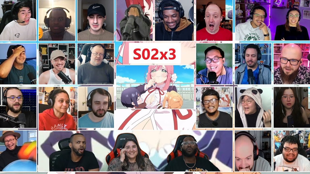 100 Girlfriends Who Really Love You Season 2 Episode 3 Reaction Mashup - 君のことが大大大大大好きな100人の彼女 2期 3話