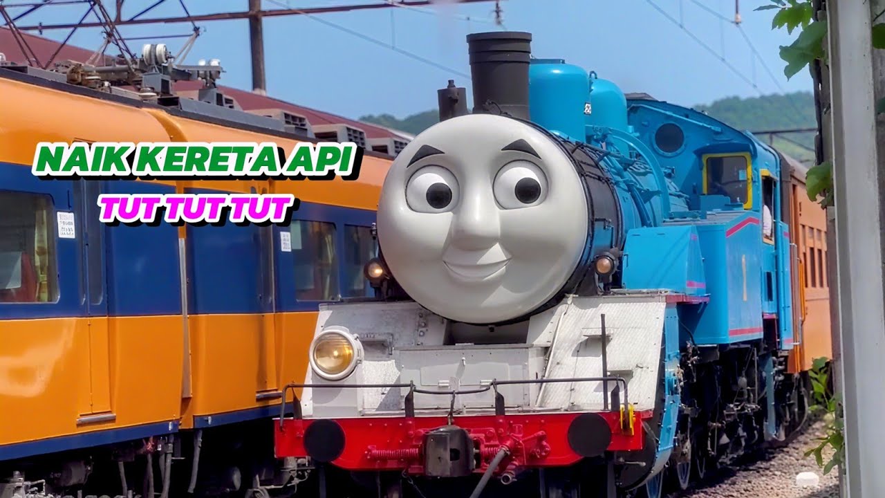NAIK KERETA API TUT TUT TUT | Lagu Anak Populer