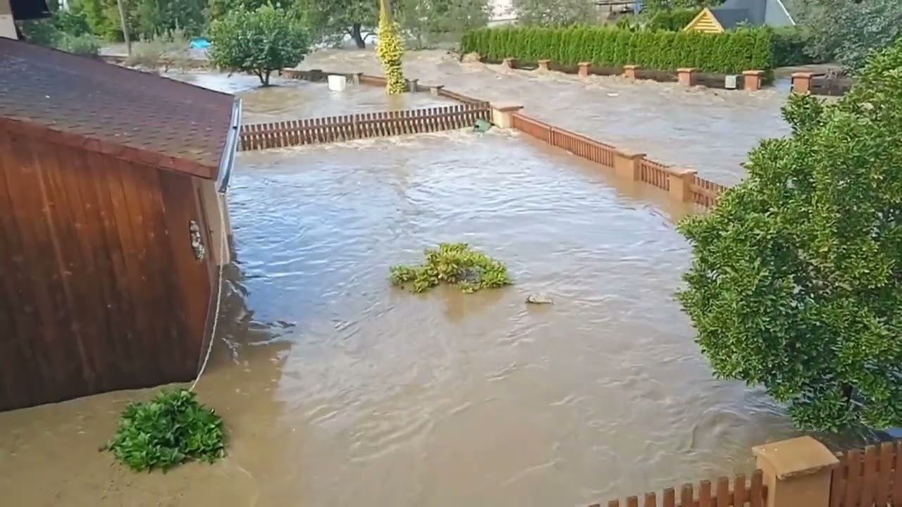 Povodně, Jeseníky - Loučky, Zátor. Několik mých záznamů na vzpomenutí povodně 13.9.2024.