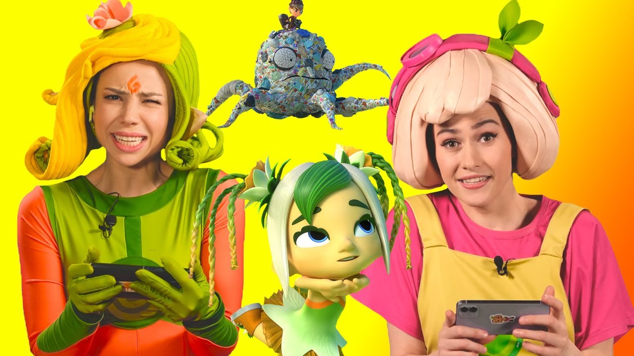 Нарцисса VS Пляжный монстр — Песенки Фортуны — Обзор новых серий мультфильма Команда Флоры