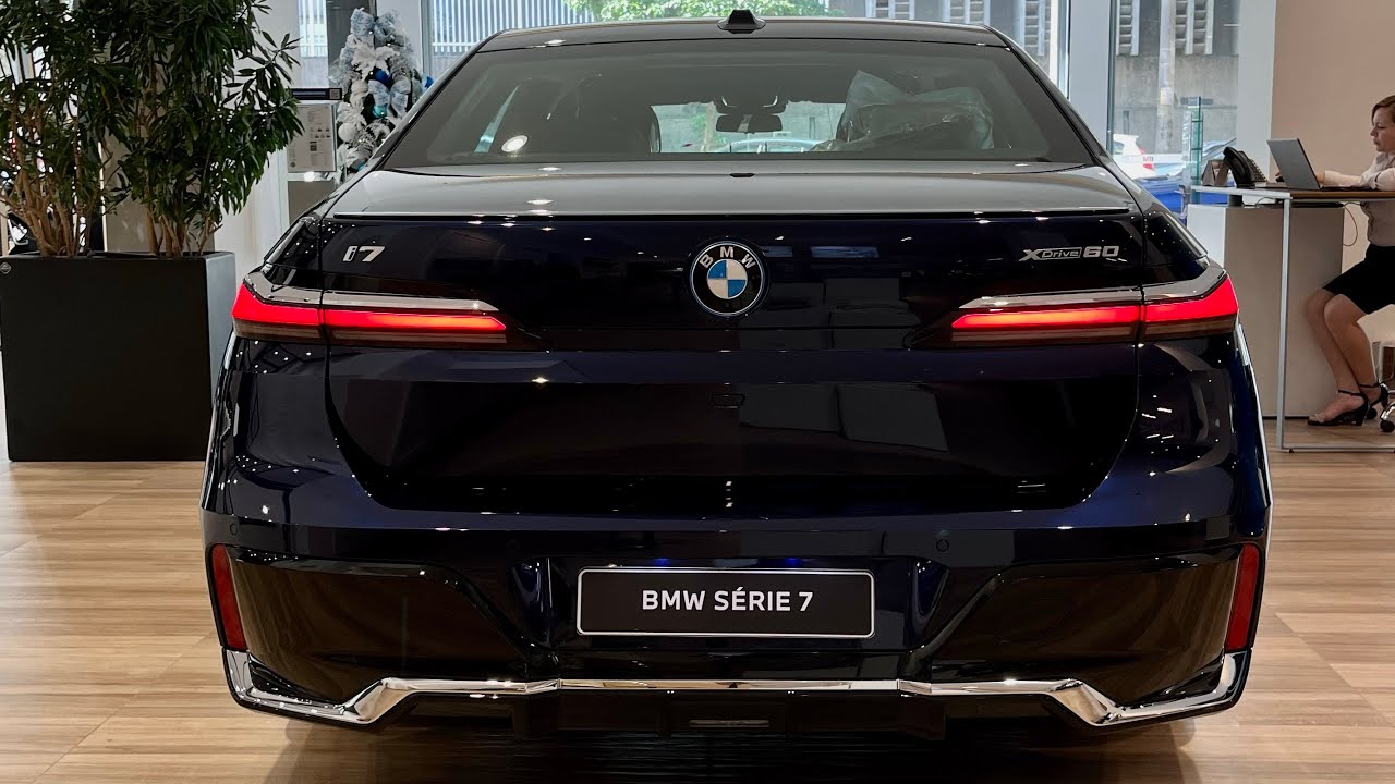 💥AVALIAÇÃO NOVO BMW I7 XDRIVE 60 2024 luxo e sofisticação fora do normal, tem um TV!
