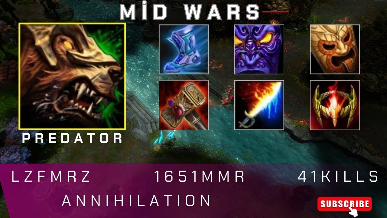 HoN | Mid Wars | Predator | LZFmrZ | 1651 MMR