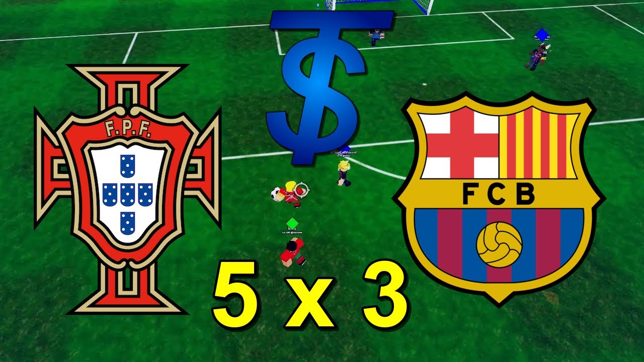 Portugal 5 - 3 FC Barcelona 🔥 | ⚽ Roblox TPS Ultimate Soccer ⚽ | Roblox Football