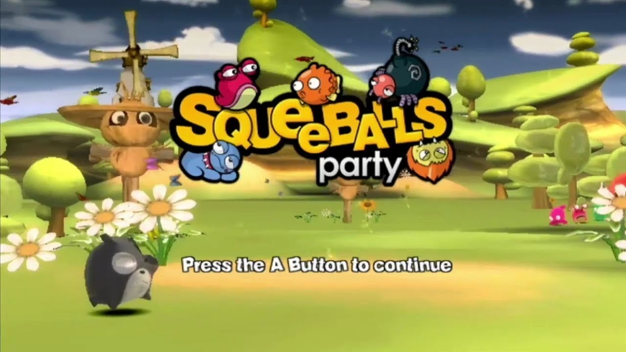 Squeeballs party Wii