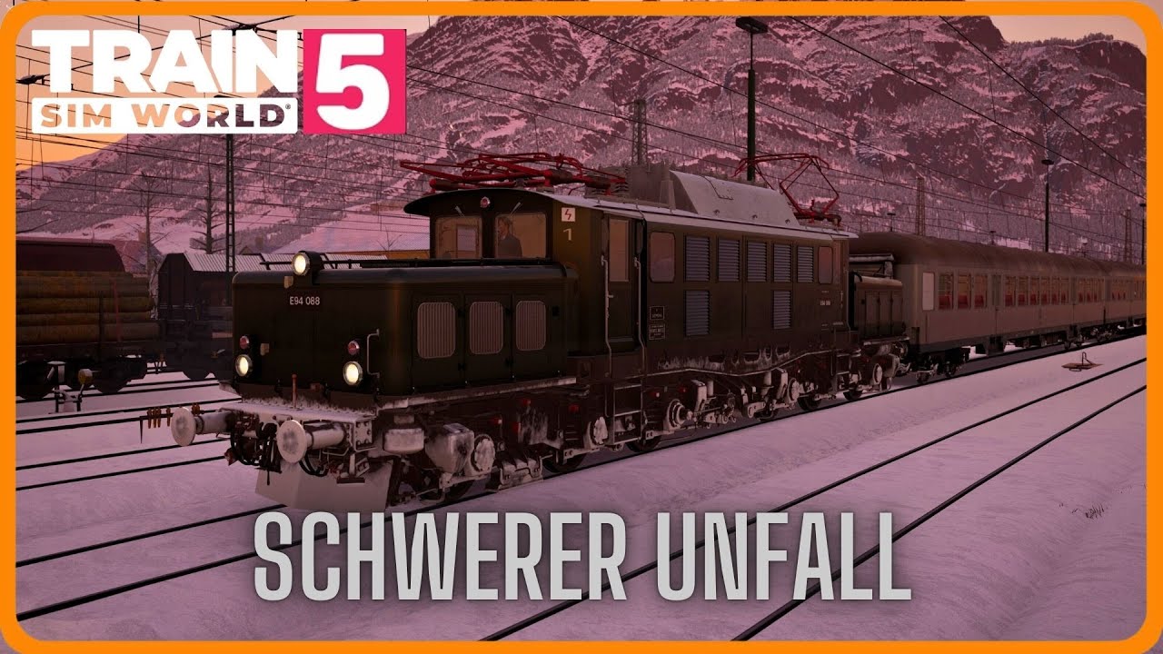 Train Sim World 5 - Schwerer Unfall in den Bergen