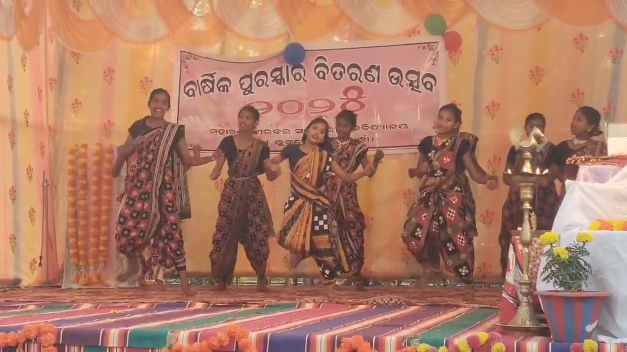 6th class students performance in Annual day 2025