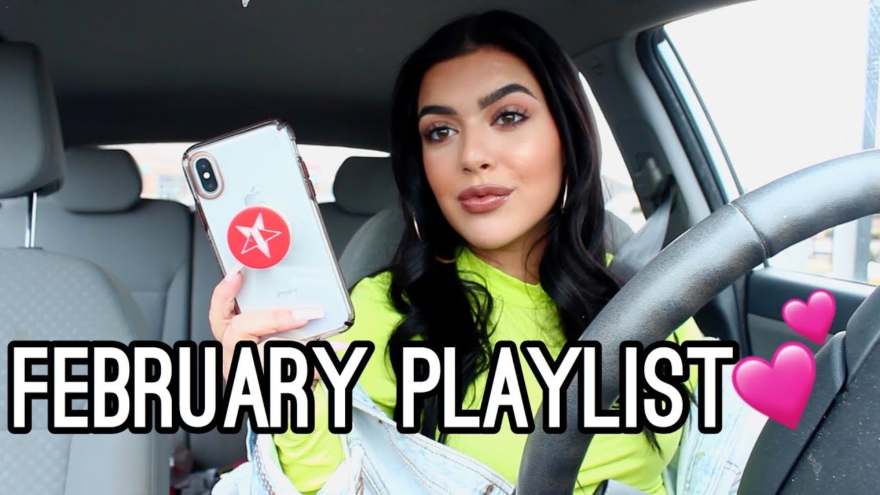 DRIVE WITH ME + FEBRUARY PLAYLIST | Marissa Paige